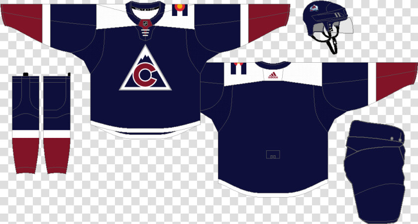 Colorado Avalanche Third Jersey 2017   Colorado Avalanche  HD Png DownloadTransparent PNG