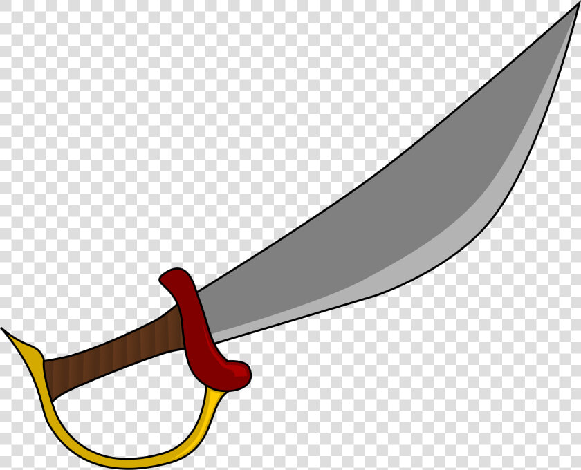 Cutlass Big Image Png Ⓒ   Pirate Sword Clipart  Transparent PngTransparent PNG