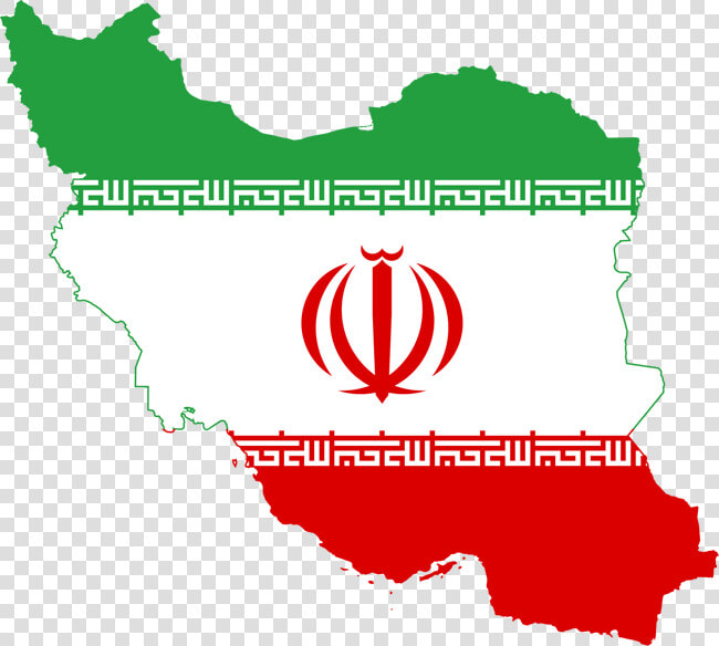 Iran Map With Flag Png  Transparent PngTransparent PNG