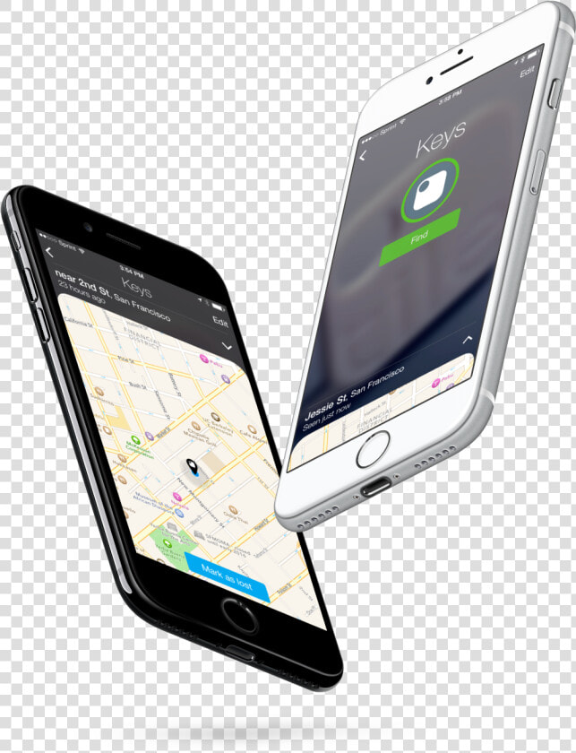 Two Iphones Displaying Screens From The Tile App   Two Iphone Png  Transparent PngTransparent PNG