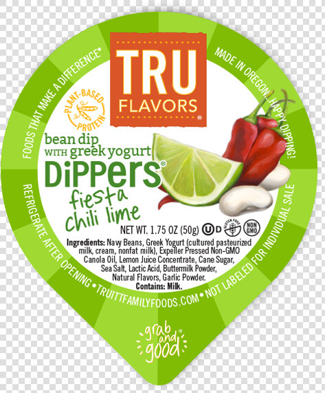 Tru Flavors Fiesta Chilli Lime Dippers Cups   Natural Foods  HD Png DownloadTransparent PNG