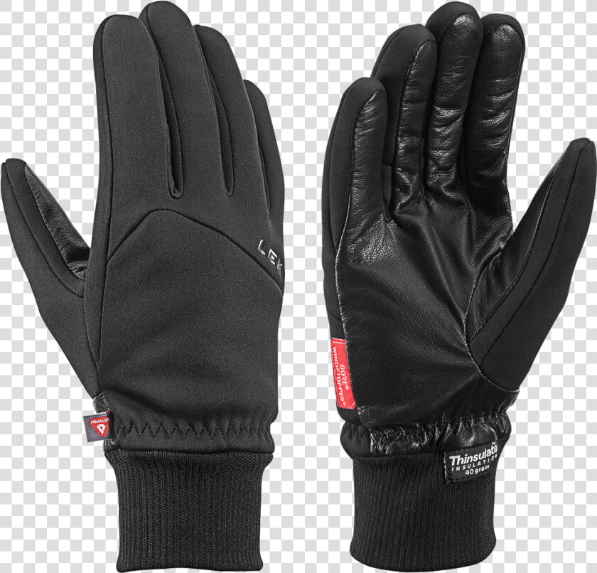 Black Gloves Png   Png Download   Leki Hiker Pro Windstopper Gloves  Transparent PngTransparent PNG