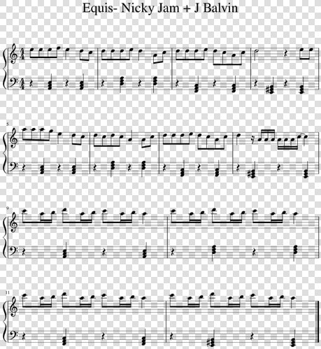 Gangsta  39 s Paradise Piano Notes  HD Png DownloadTransparent PNG