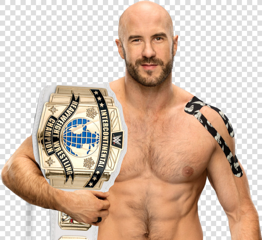 Cesaro Intercontinental Champion Png By Cairowiskpngscreator   Wwe Cesaro Png  Transparent PngTransparent PNG