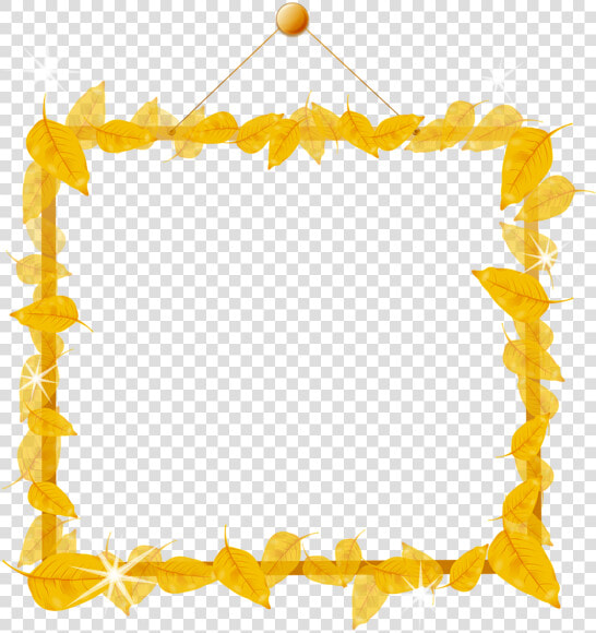 Autumn Frame Png Clipart Image   กรอบ Png น่า รัก ๆ  Transparent PngTransparent PNG