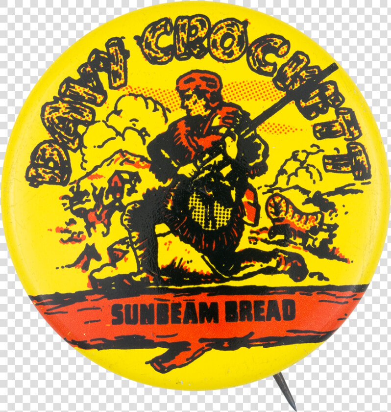 Davy Crockett Sunbeam Bread Advertising Button Museum   Davy Crockett Advertising  HD Png DownloadTransparent PNG