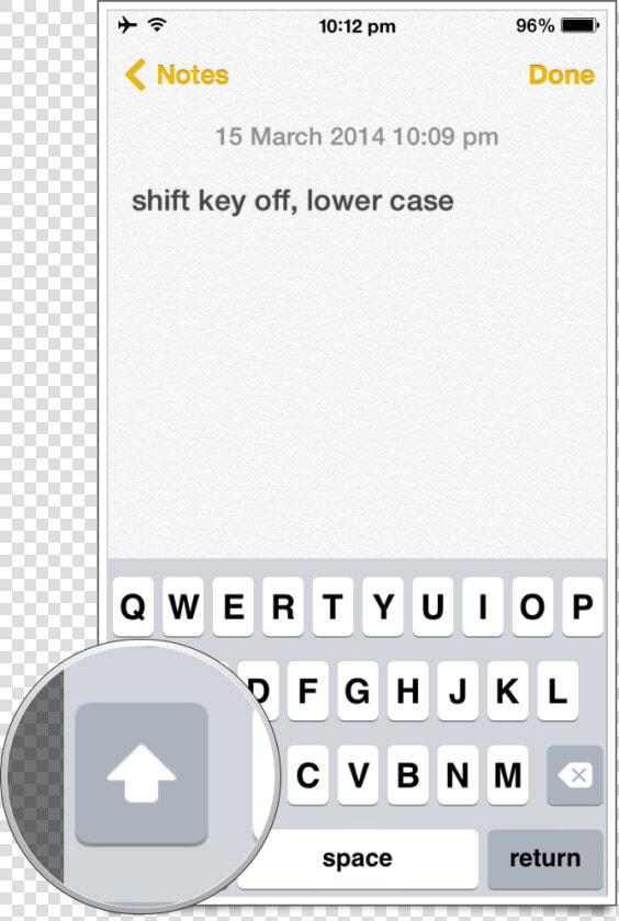 Shit Key Off   Shift Key On Phone  HD Png DownloadTransparent PNG