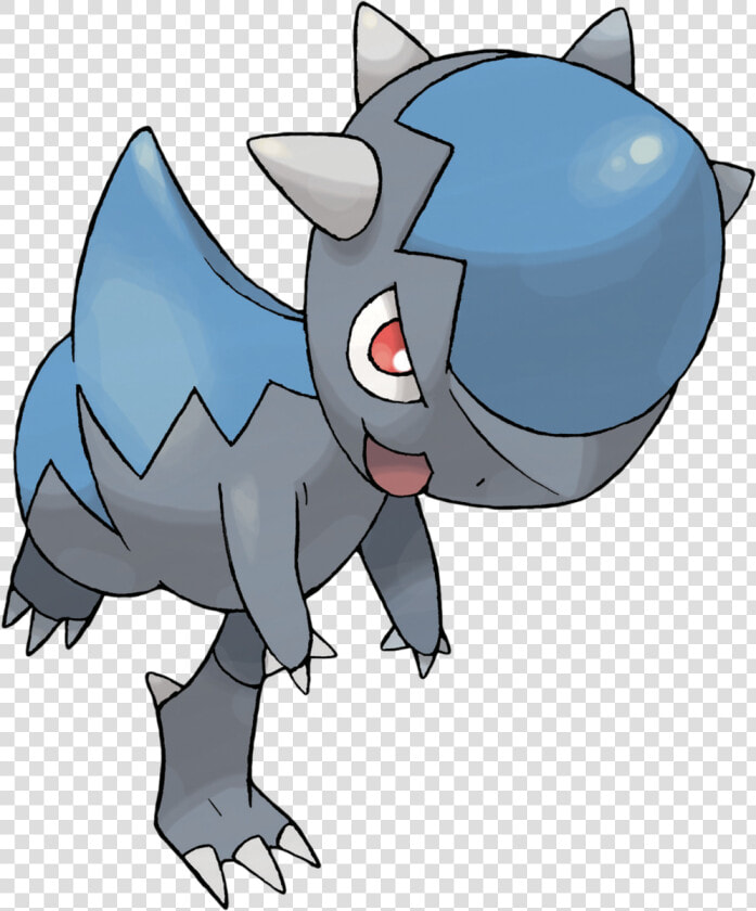 Cranidos Sugimori Artwork   Pokemon 408  HD Png DownloadTransparent PNG