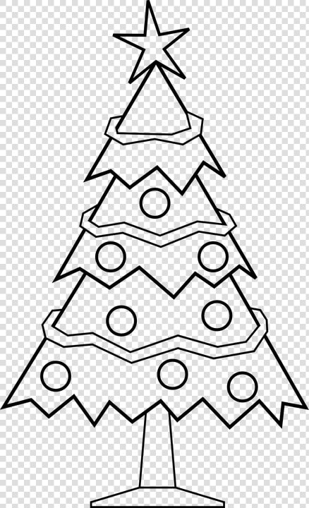 Christmas Tree  Christmas Background   Christmas Tree Black And White  HD Png DownloadTransparent PNG