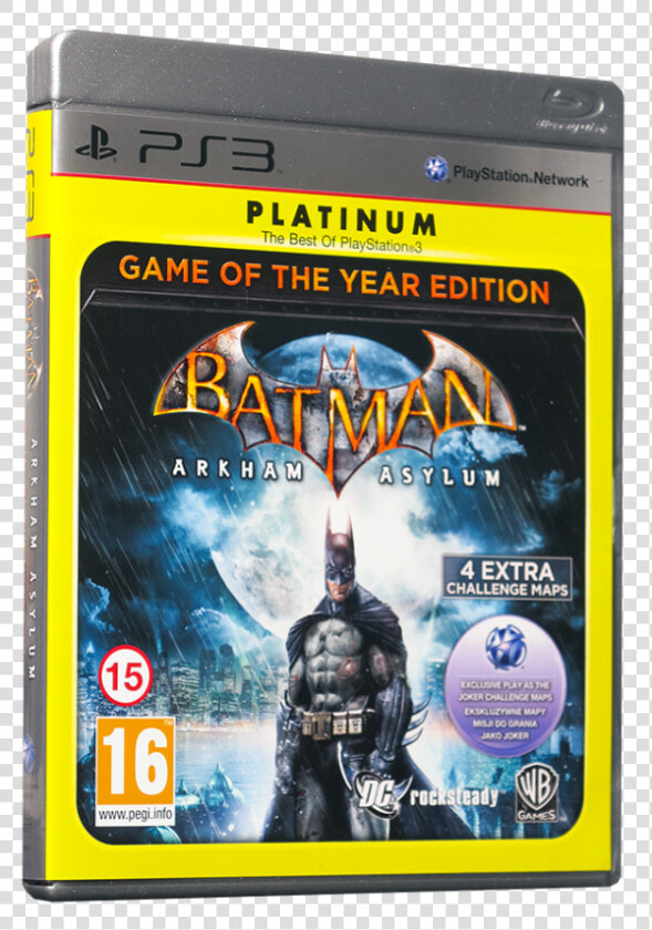 Arkham Asylum Game Of The Year Edition   Png Download   Batman Arkham Asylum  Transparent PngTransparent PNG