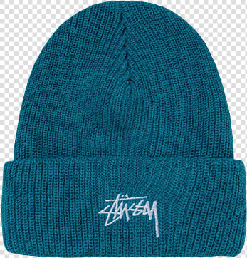 Stussy Stock Cuff Beanie Teal Preview   Stussy  HD Png DownloadTransparent PNG