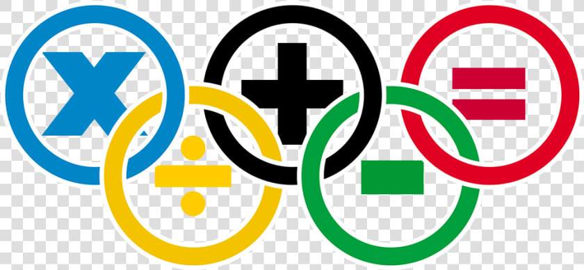 Transparent Olympic Rings Png   Math Olympics Logo  Png DownloadTransparent PNG