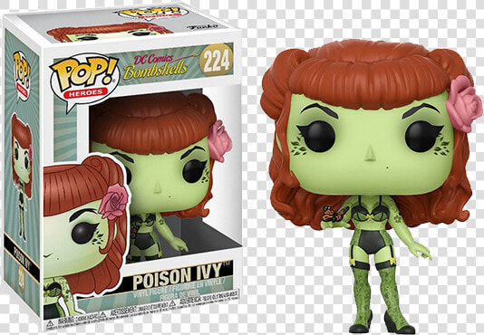 Fp Dc Bombshells W2 poison Ivy   Bombshell Poison Ivy Pop  HD Png DownloadTransparent PNG