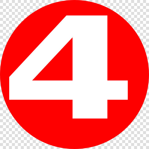 Red Circle Icon With Number   4 In Red Circle  HD Png DownloadTransparent PNG