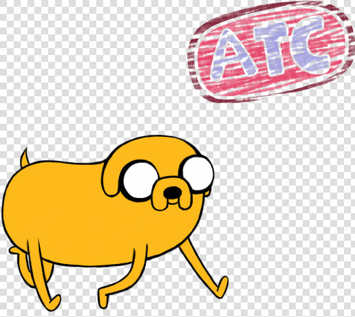 Jake The Dog Atc By Supertuffpinkpuff On Deviantart  HD Png DownloadTransparent PNG