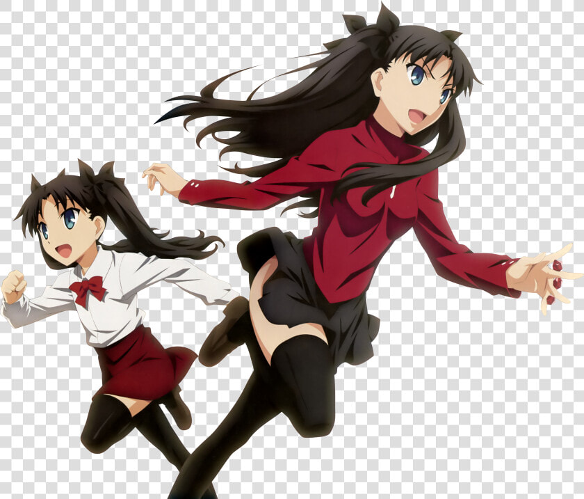 Fate Tohsaka Rin Render  HD Png DownloadTransparent PNG