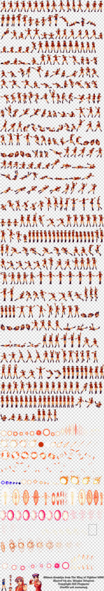 King Of Fighters Athena Sprites  HD Png DownloadTransparent PNG