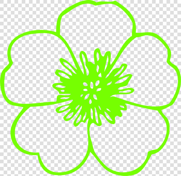 Lime Green Buttercup Svg Clip Arts   Clip Art  HD Png DownloadTransparent PNG