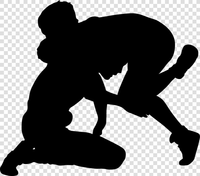 Wrestling Grappling Wall Decal Sport   Grappling Black  amp  White  HD Png DownloadTransparent PNG