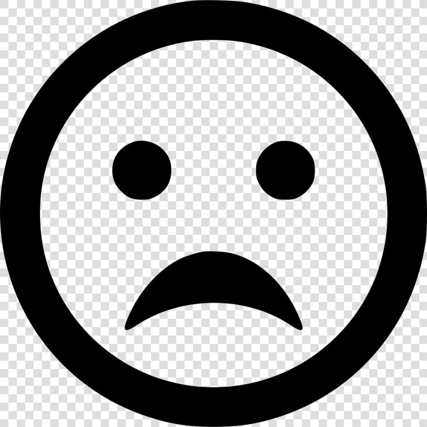 Sad Emoticon   Creative Commons Icons  HD Png DownloadTransparent PNG