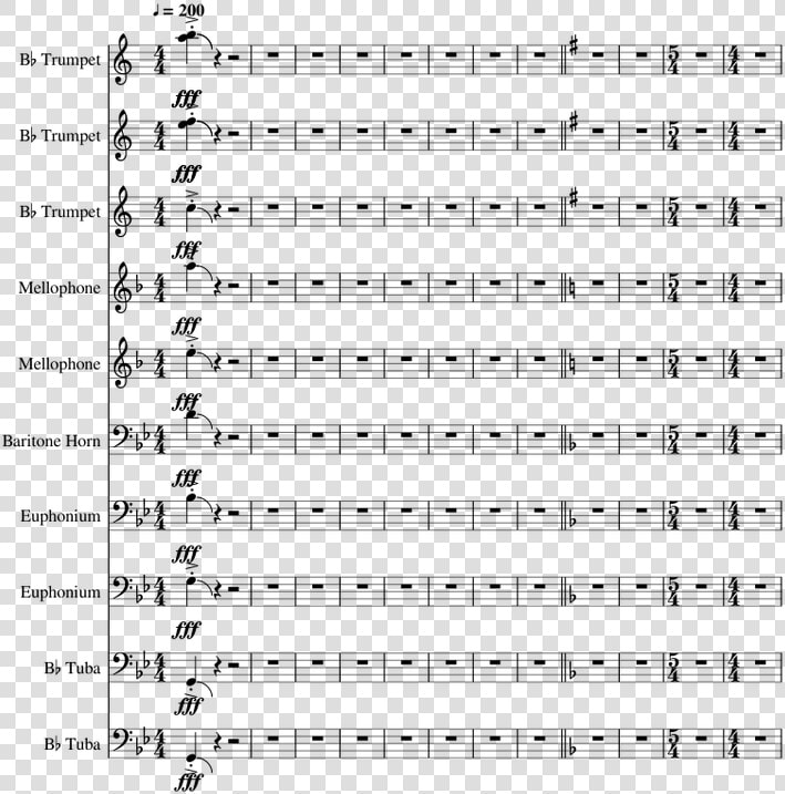 400 Degrees Sheet Music Tuba  HD Png DownloadTransparent PNG