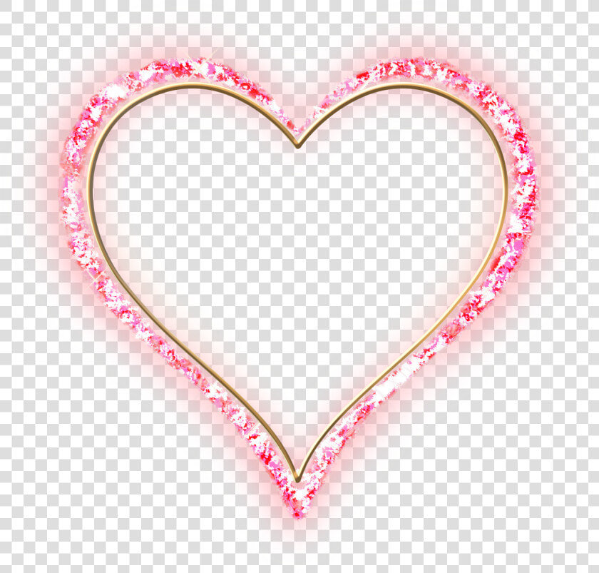 Picture Frames Heart Pink Diamond Clip Art   Blue Heart Frame Png  Transparent PngTransparent PNG