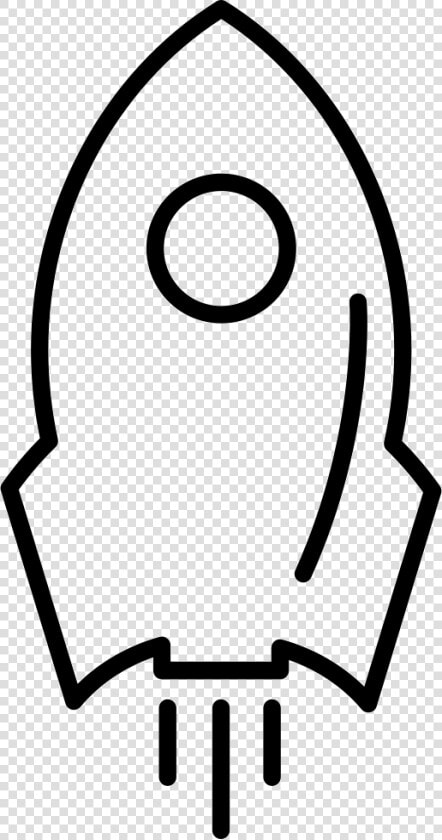 Rocket Ship Outline   Space Rocket Drawing Easy  HD Png DownloadTransparent PNG