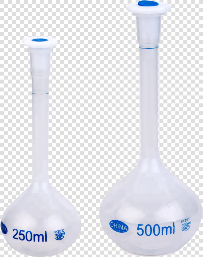 Plastic Volumetric Flask For Laboratory   Plastic  HD Png DownloadTransparent PNG