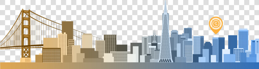 Skyline Clipart Skyline San Diego   San Francisco Skyline Free Png  Transparent PngTransparent PNG