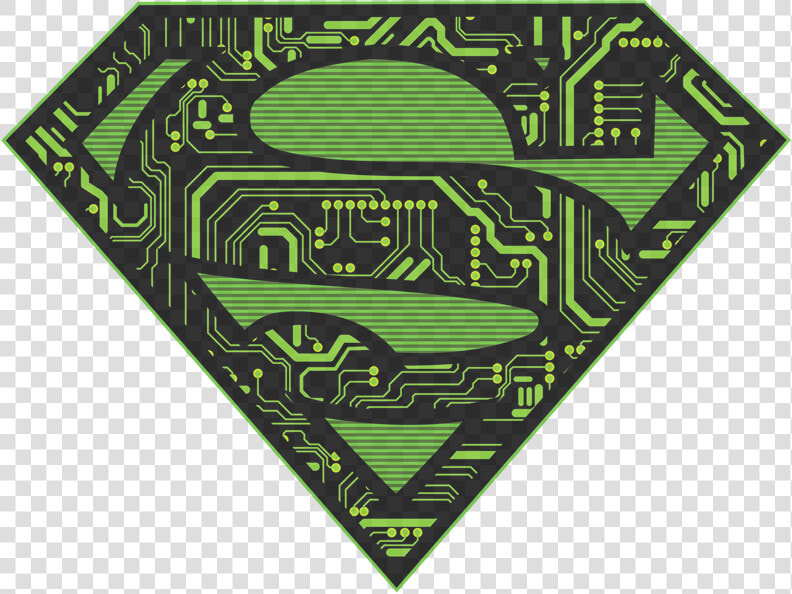 Youth  Superman   Circuits Shield  HD Png DownloadTransparent PNG