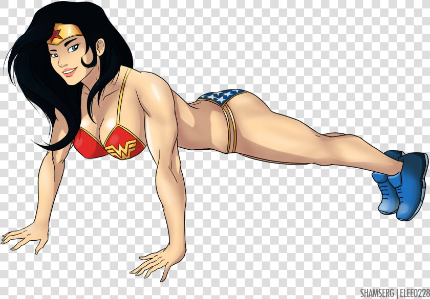 Wonder Woman Dc Comics   Wonder Woman Dc Muscle  HD Png DownloadTransparent PNG