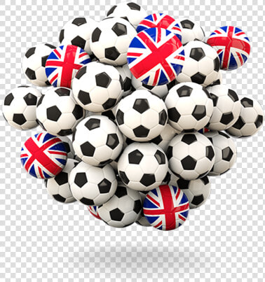 Pile Of Footballs   Flag  HD Png DownloadTransparent PNG