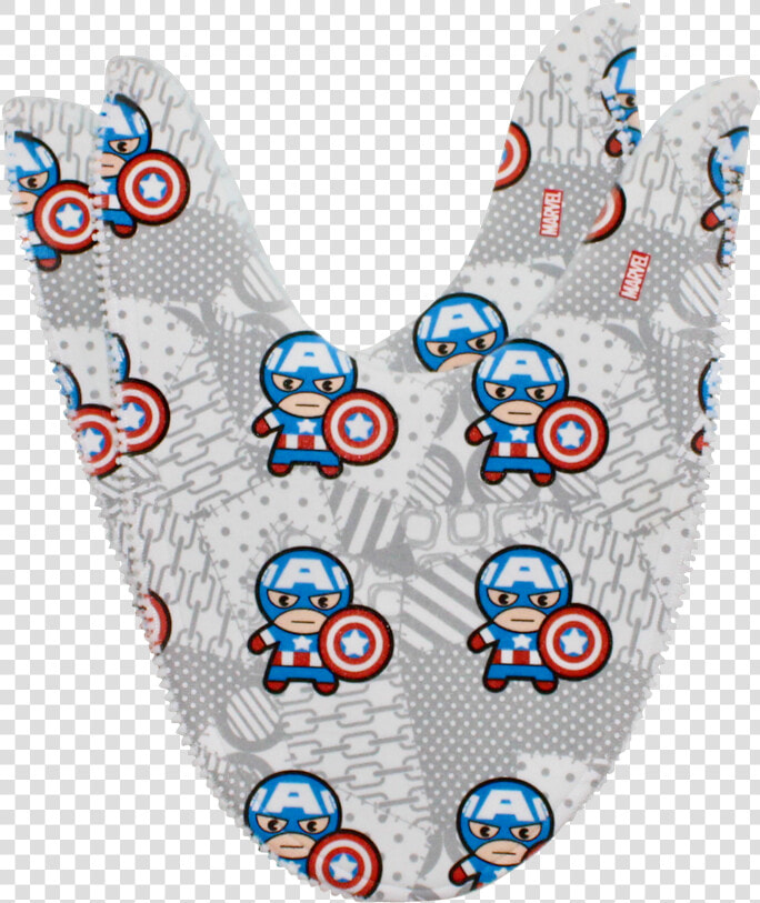 Captain America Kuwaii Mix N Match Zlipperz Set   Smile  HD Png DownloadTransparent PNG