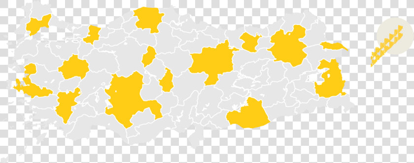 Region Map Of Turkey With Yatsik Rug Regions Highlighted   Kırmızı Et Üreticileri Birliği  HD Png DownloadTransparent PNG