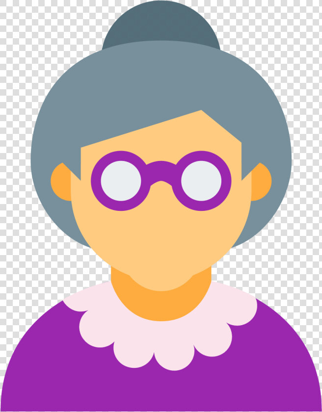 Woman Computer Old Age Icons Png Free Photo Clipart   Old Woman Icon  Transparent PngTransparent PNG