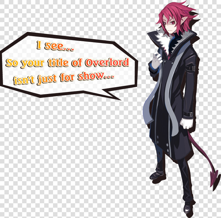 I Seeso Your Title Of Overlord Isn T Just For Show   Disgaea Male Characters  HD Png DownloadTransparent PNG