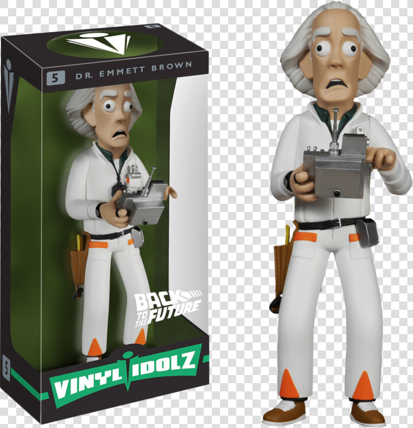 Back To The Future Doc Brown Toys  HD Png DownloadTransparent PNG