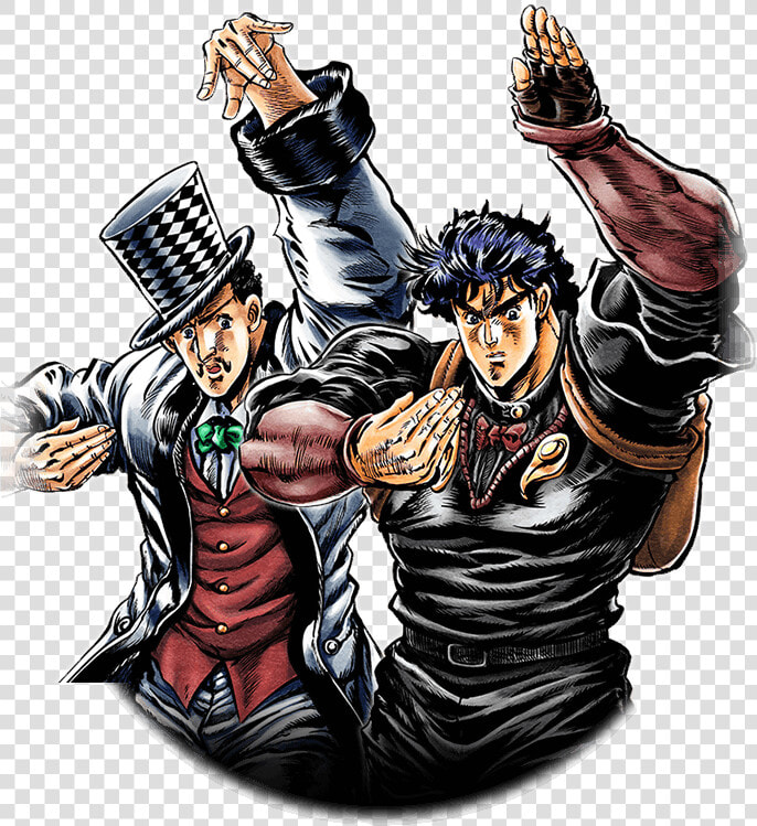 Unit Jonathan Joestar And William Anthonio Zeppeli   Jonathan Joestar And Zeppeli  HD Png DownloadTransparent PNG