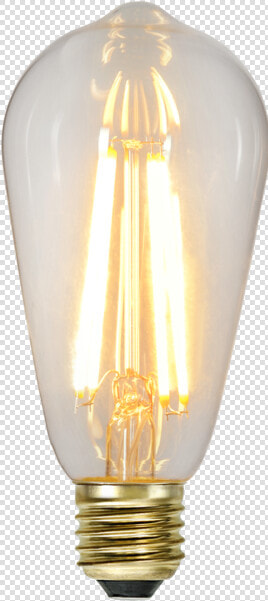 Led Lamp E27 St64 Soft Glow 3 step   Edison Led Light Bulb  HD Png DownloadTransparent PNG