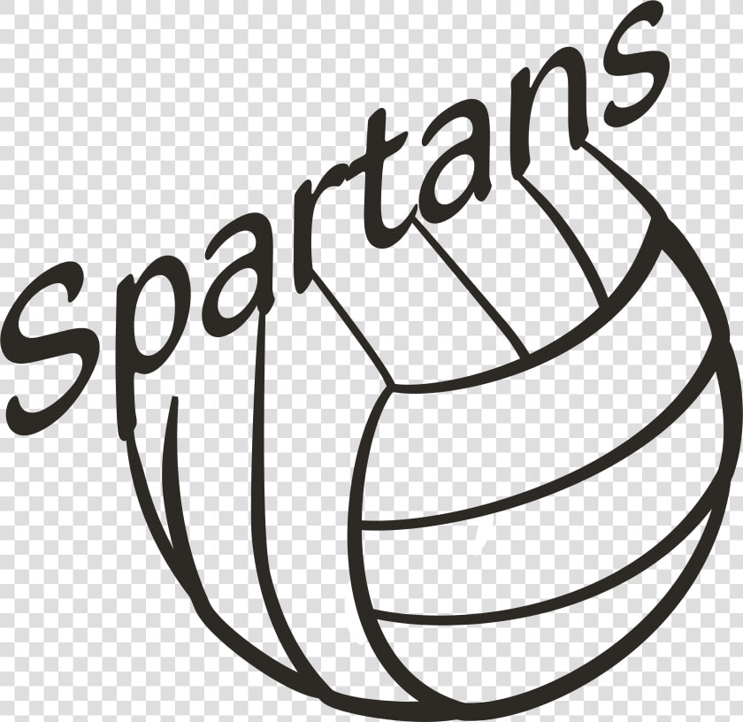 Transparent Volleyball Clipart Png   Design Spartan Volleyball Jersey  Png DownloadTransparent PNG