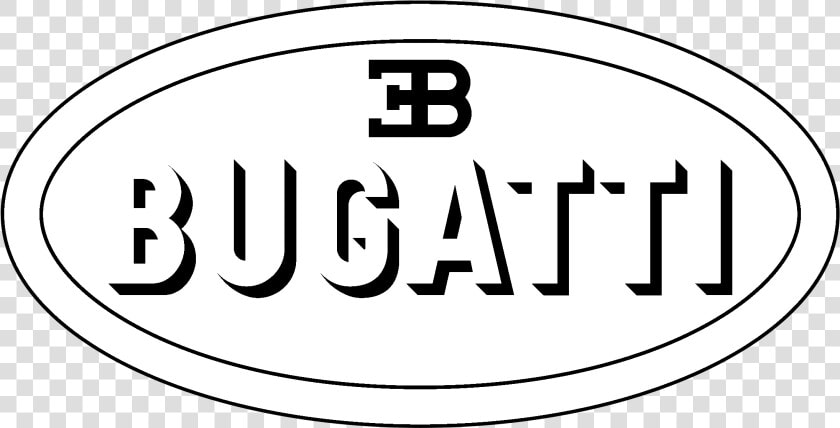 Bugatti Logo Black And White   Bugatti White Logo Png  Transparent PngTransparent PNG