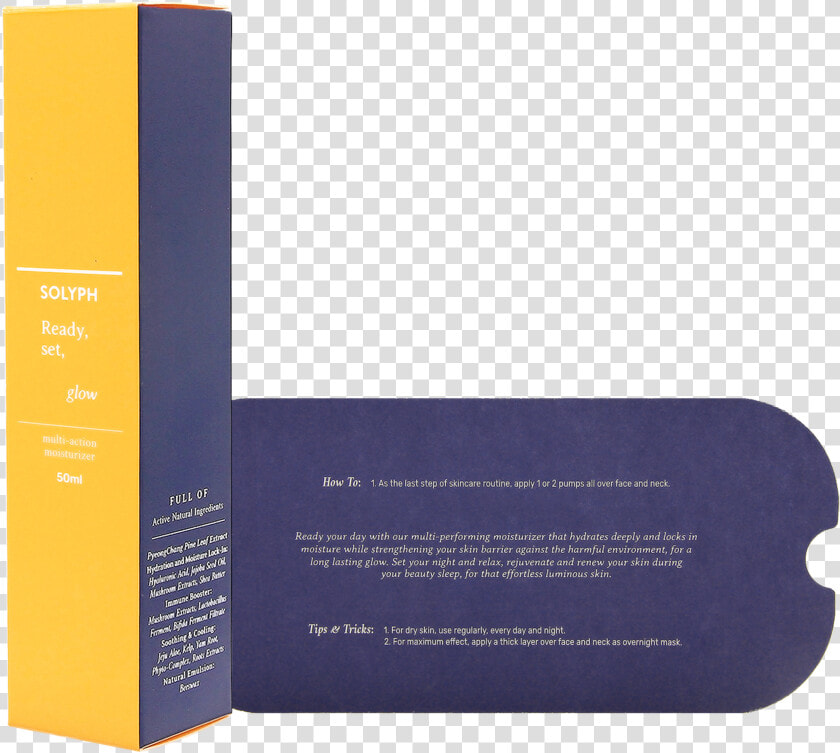 Ready Set Glow  Multi action Moisturizer   Brochure  HD Png DownloadTransparent PNG