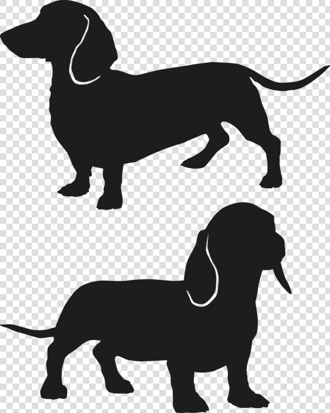 Sausage Dog  Dog  Sausage  Dachshund  Silhouette  Puppy   Small And Long Dog  HD Png DownloadTransparent PNG