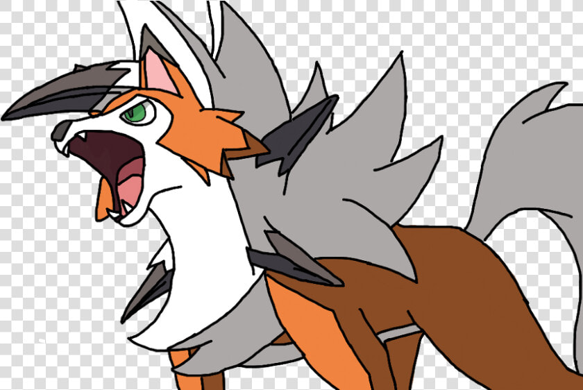  favorite  wolftype  pokemon  lycanroc   Lycanroc Draw  HD Png DownloadTransparent PNG