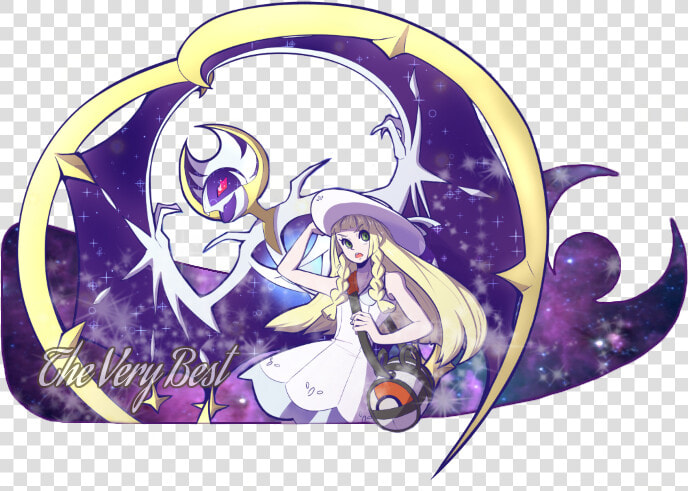 Pokemon Lunala And Lillie  HD Png DownloadTransparent PNG