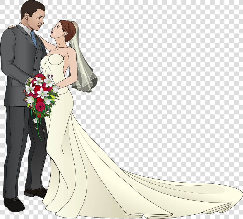 Clip Freeuse Download Clip Art Bride Transprent Png   Wedding Couple Clipart Png  Transparent PngTransparent PNG