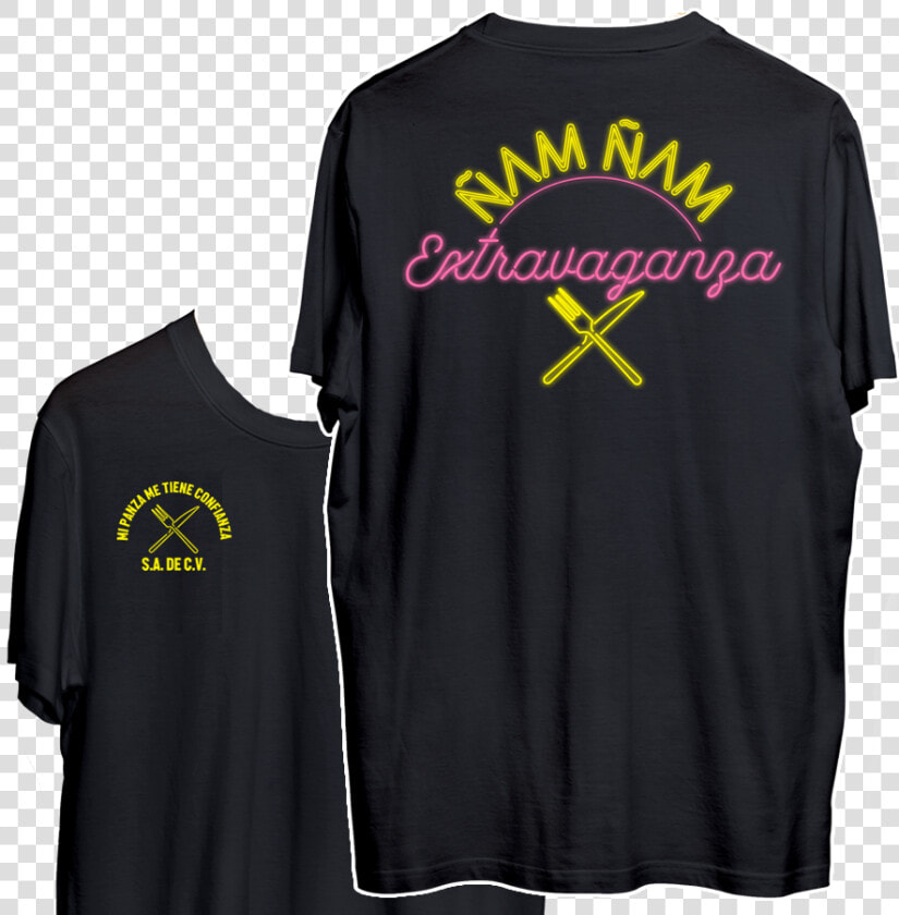 Ñam Ñam Extravaganza Playera  HD Png DownloadTransparent PNG