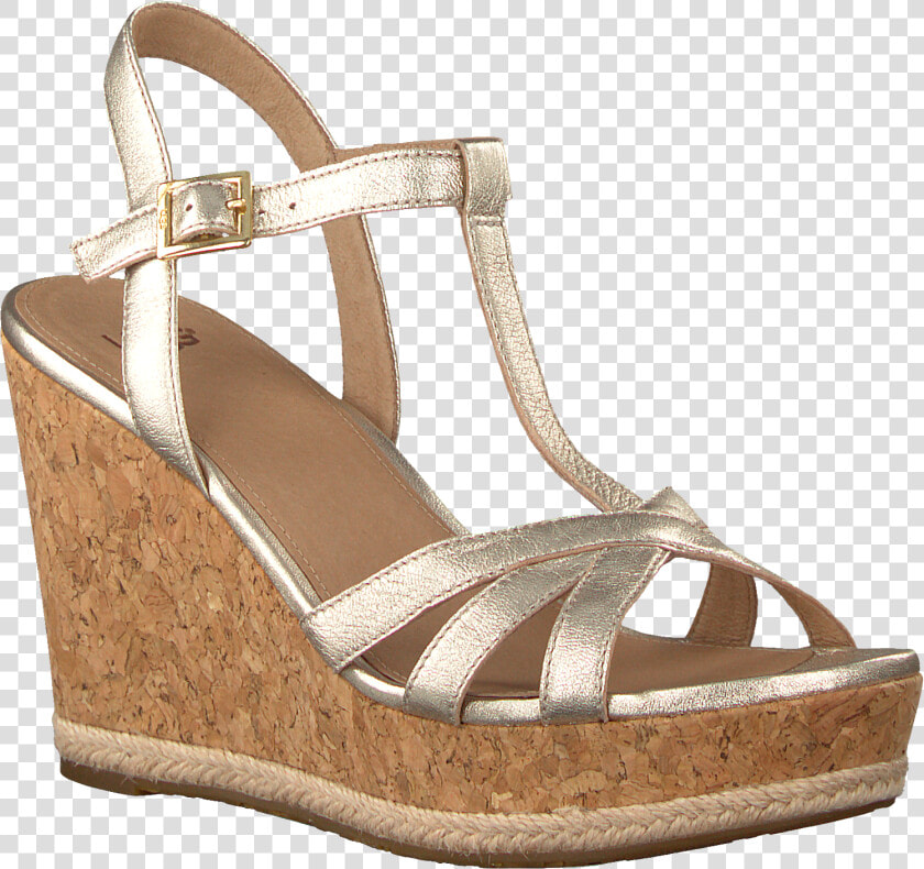 Gold Ugg Sandals Melissa Metallic   High Heels  HD Png DownloadTransparent PNG