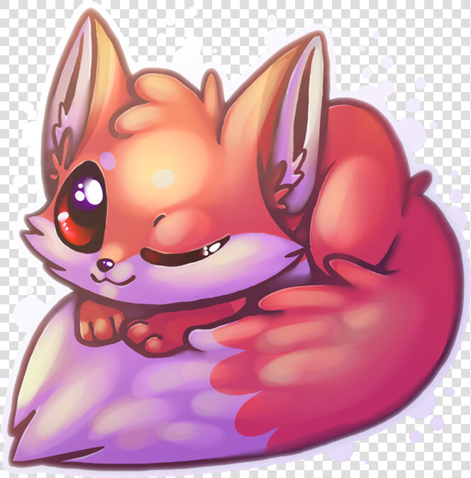 Transparent Kawaii Png   Kawaii Cute Fox Drawing  Png DownloadTransparent PNG