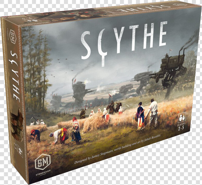 Scythe Board Game Box  HD Png DownloadTransparent PNG